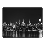 New York Skyline Two Sides Premium Plush Fleece Blanket (Mini) 35 x27  Blanket Back