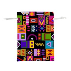 Abstract A Colorful Modern Illustration--- Lightweight Drawstring Pouch (m) by Bedest