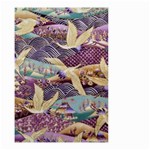 Textile-fabric-cloth-pattern Small Garden Flag (Two Sides) Front