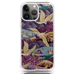 Textile-fabric-cloth-pattern iPhone 13 Pro Max TPU UV Print Case Front