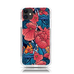 Flower Classic Japanese Art Iphone 11 Tpu Uv Print Case by Cowasu