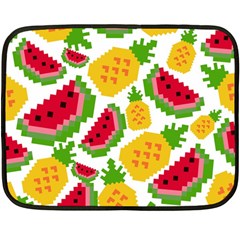 Watermelon -12 Two Sides Fleece Blanket (mini) by nateshop