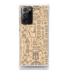 Aztec Tribal African Egyptian Style Seamless Pattern Vector Antique Ethnic Samsung Galaxy Note 20 Ultra Tpu Uv Case by Bedest