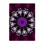 Kaleidoscope-round-circle-geometry A5 Acrylic Clipboard Back