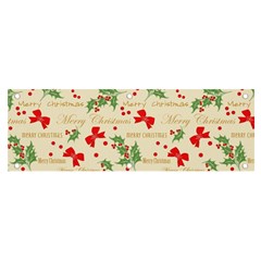 Christmas-paper-scrapbooking-- Banner And Sign 6  X 2  by Bedest