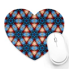 Pattern-tile-background-seamless Heart Mousepad by Bedest