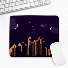 Skyscraper Town Urban Towers Large Mousepad by pakminggu