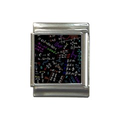 Mathematics  Physics Maths Math Pattern Italian Charm (13mm) by pakminggu