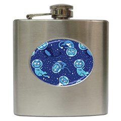 Cat Spacesuit Space Suit Astronauts Hip Flask (6 Oz) by pakminggu