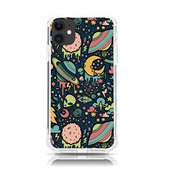 Alien Ocket Space Aesthetic Pattern Iphone 11 Tpu Uv Print Case by pakminggu