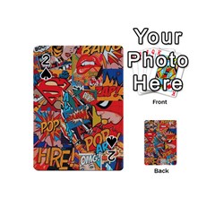 Comic Cartoon Pattern Playing Cards 54 Designs (mini) by pakminggu