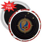 The Grateful Dead 3  Magnets (100 pack) Front