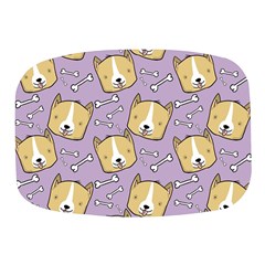 Corgi Pattern Mini Square Pill Box by Cowasu