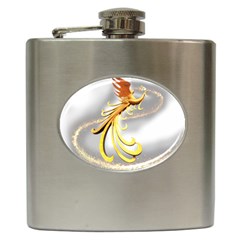 Phoenix Hip Flask (6 Oz) by Cowasu