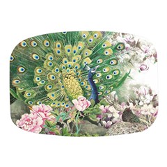 Peafowl Peacock Feather-beautiful Mini Square Pill Box by Cowasu