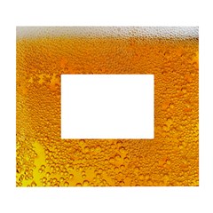 Beer Bubbles Pattern White Wall Photo Frame 5  X 7  by Cowasu