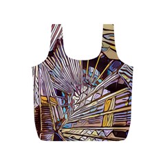 Abstract-drawing-design-modern Full Print Recycle Bag (s) by Cowasu