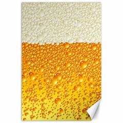 Bubble-beer Canvas 24  X 36  by Sarkoni