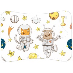 Astronaut-dog-cat-clip-art-kitten Velour Seat Head Rest Cushion by Sarkoni