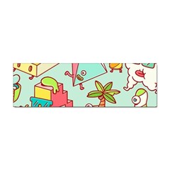 Summer Up Cute Doodle Sticker Bumper (10 Pack) by Bedest