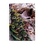 Japanese Painting Flower Peacock A5 Acrylic Clipboard Back