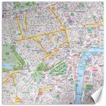 London City Map Canvas 16  x 16  15.2 x15.41  Canvas - 1