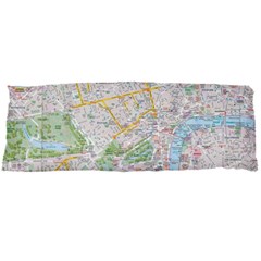 London City Map Body Pillow Case Dakimakura (two Sides) by Bedest