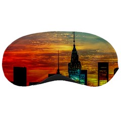 New York City Skyline Usa Sleep Mask by Ndabl3x