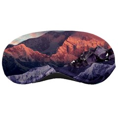 Adventure Psychedelic Mountain Sleep Mask by Ndabl3x