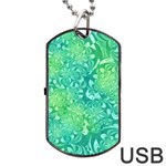 Retro-03 Dog Tag USB Flash (Two Sides) Front