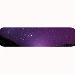 Dark Purple Aesthetic Landscape Large Bar Mat by Sarkoni