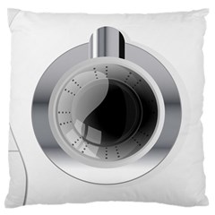 Washing Machines Home Electronic Large Premium Plush Fleece Cushion Case (one Side) by Sarkoni