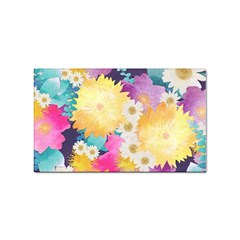 Watercolors Flowers Sticker Rectangular (10 Pack) by LalyLauraFLM