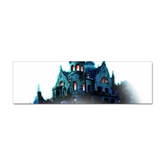 Blue Castle Halloween Horror Haunted House Sticker Bumper (100 Pack) by Sarkoni