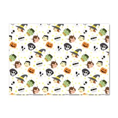 Happy Halloween Vector Images Crystal Sticker (a4) by Sarkoni