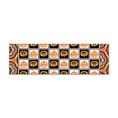 Chess Halloween Pattern Sticker Bumper (100 Pack) by Ndabl3x