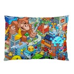 Pixel Art Retro Video Game Pillow Case (Two Sides) Back