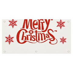 Merry Christmas Banner And Sign 6  X 3  by designerey