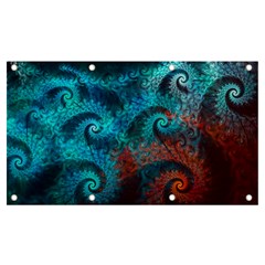 Spiral Abstract Pattern Abstract Banner And Sign 7  X 4  by Grandong