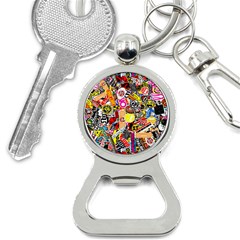 Sticker Bomb, Art, Cartoon, Dope Bottle Opener Key Chain by nateshop