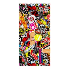 Sticker Bomb, Art, Cartoon, Dope Shower Curtain 36  X 72  (stall)  by nateshop