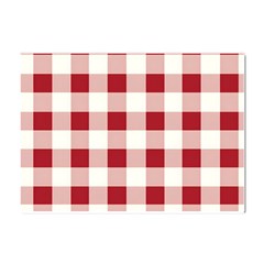 Gingham - 4096x4096px - 300dpi14 Crystal Sticker (a4) by EvgeniaEsenina