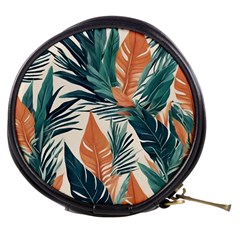 Colorful Tropical Leaf Mini Makeup Bag by Jack14