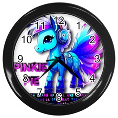Pinkie Pie  Wall Clock (black) by Internationalstore