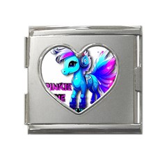 Pinkie Pie  Mega Link Heart Italian Charm (18mm) by Internationalstore