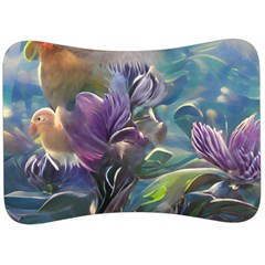 Abstract Blossoms  Velour Seat Head Rest Cushion by Internationalstore