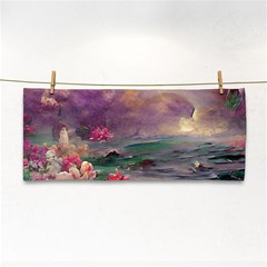 Abstract Flowers  Hand Towel by Internationalstore