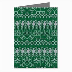 Christmas Knit Digital Greeting Card by Mariart