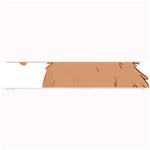 Capybara T- Shirt Cute Capybara Illustration T- Shirt (3) Yoga Reflexion Pose T- Shirtyoga Reflexion Pose T- Shirt Small Bar Mat 24 x4  Bar Mat