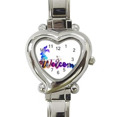 Arts Heart Italian Charm Watch by Internationalstore